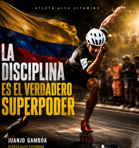 Disciplina, entrenamiento y constancia: así vive el deporte Juanjo Gamboa junto a Alfa Vitamins