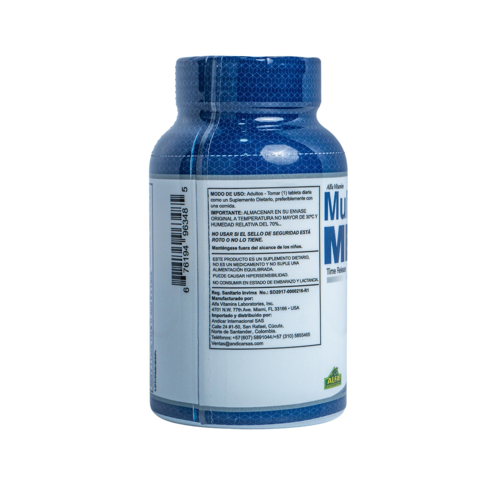 MultiMen® | Multivitamínico para hombre – 100 tabletas