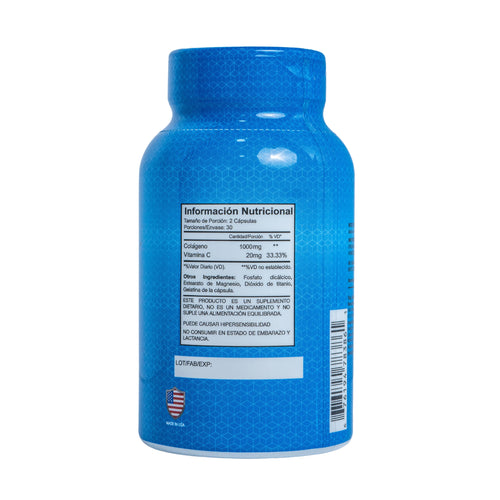 Collagen + Vitamina C 1000 MG - 60 caps