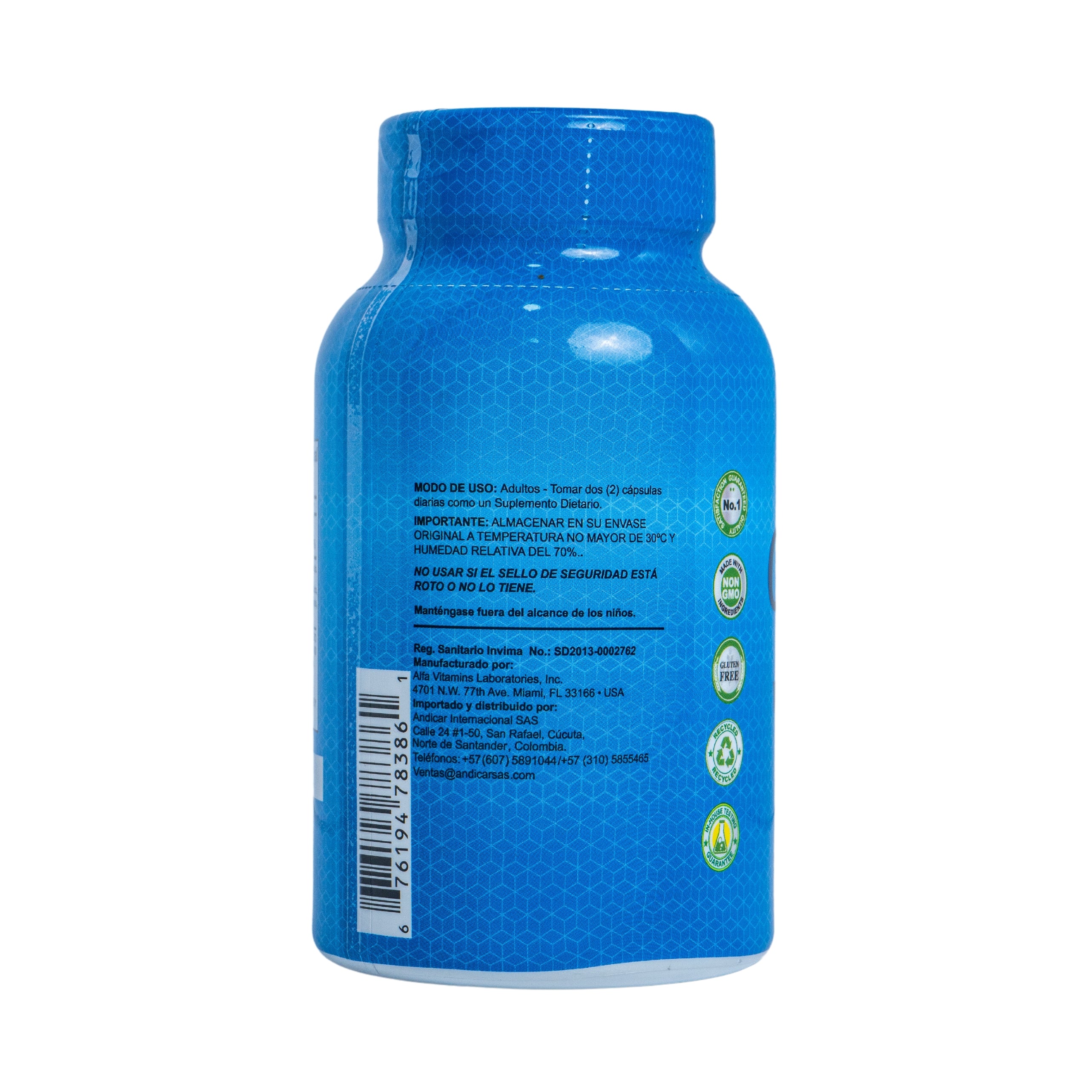 Collagen + Vitamina C 1000 MG - 60 caps