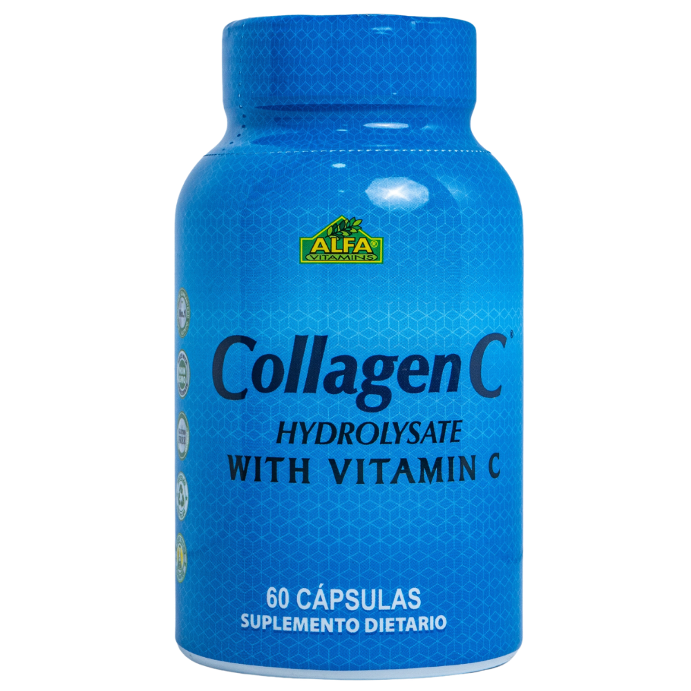 Collagen + Vitamina C 1000 MG - 60 caps