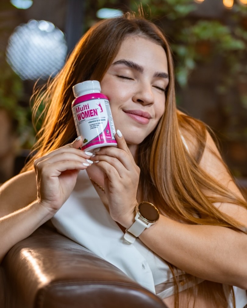 MultiWomen® | Multivitamínico para mujer – 100 tabletas