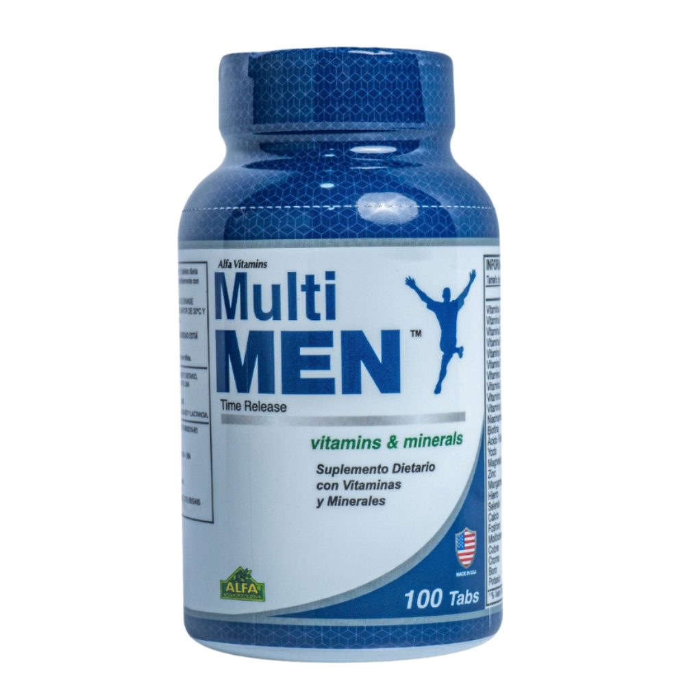 MultiMen® | Multivitamínico para hombre – 100 tabletas