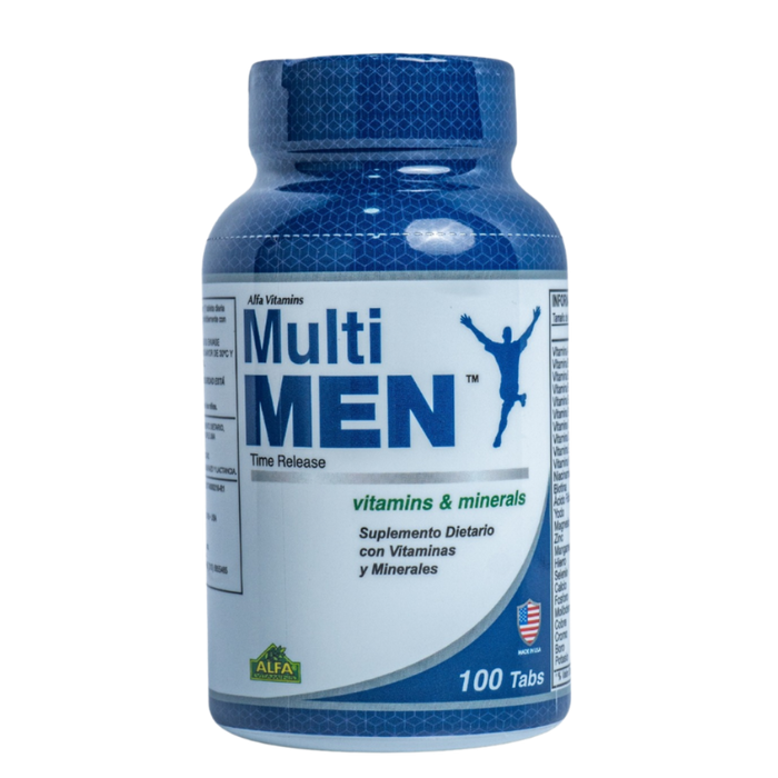MultiMen® | Multivitamínico para hombre – 100 tabletas