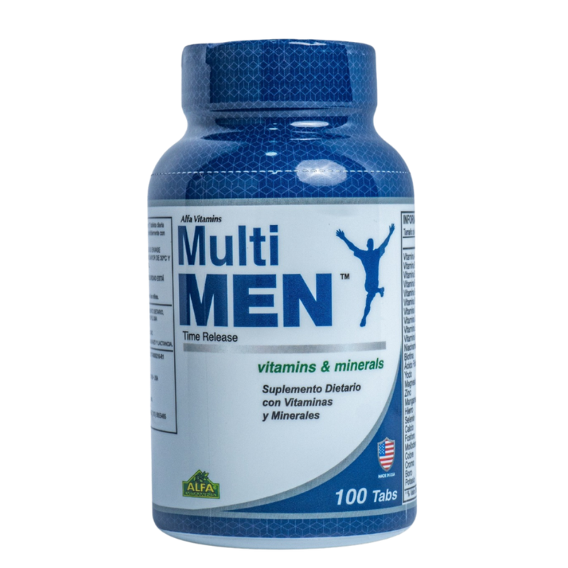 MultiMen® | Multivitamínico para hombre – 100 tabletas