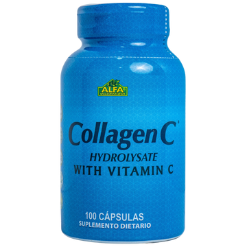 Colágeno + Vitamina C - 100 Capsulas