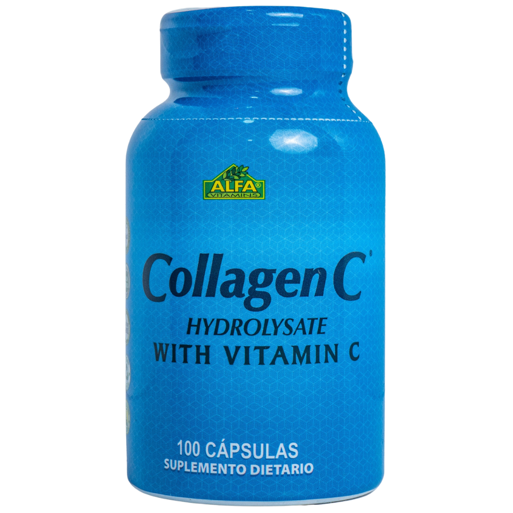 Colágeno + Vitamina C - 100 Capsulas