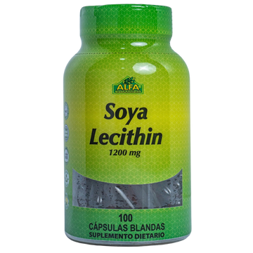Soya Lecithin - 100 Capsulas