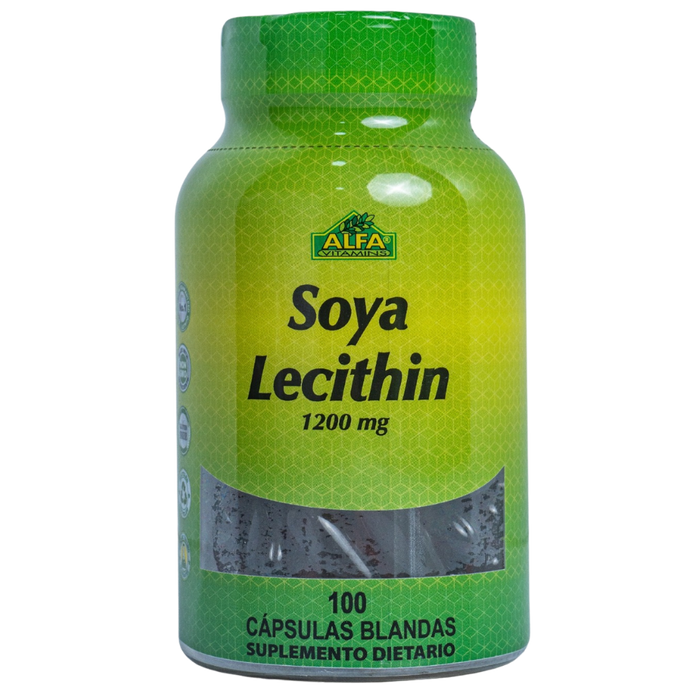 Soya Lecithin - 100 Capsulas